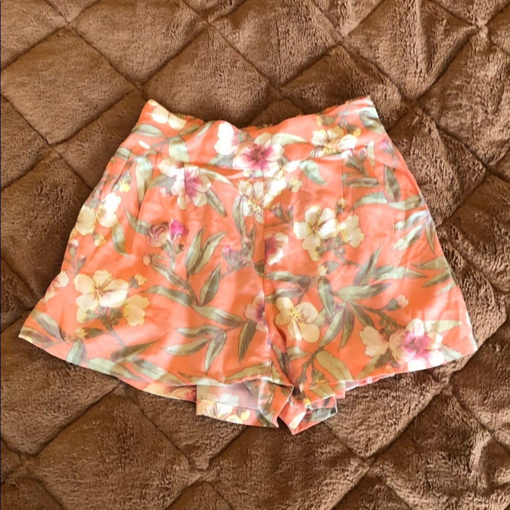 AEO floral shorts